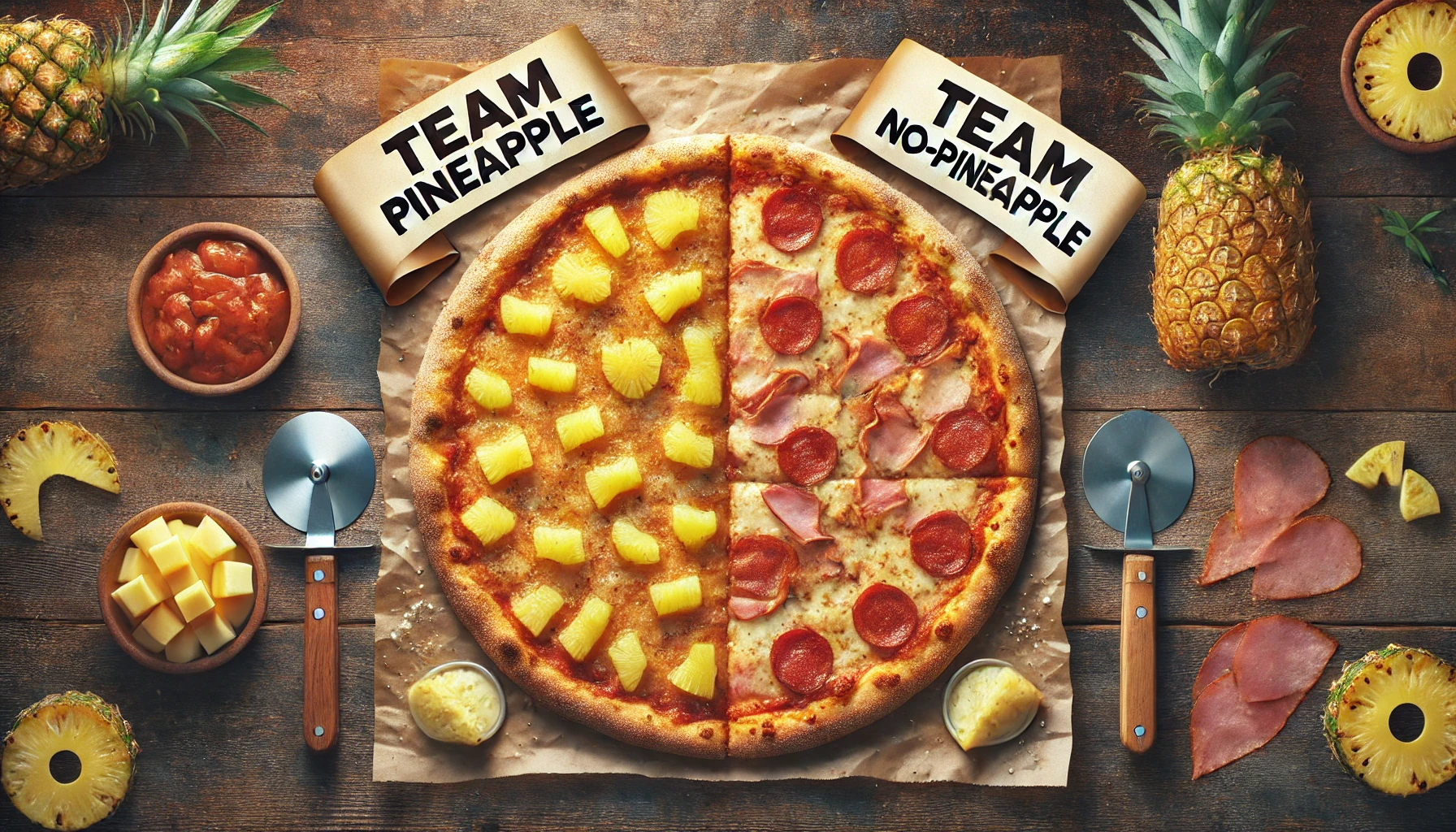 Pineapple on Pizza: The Origin and the Never-Ending Debate