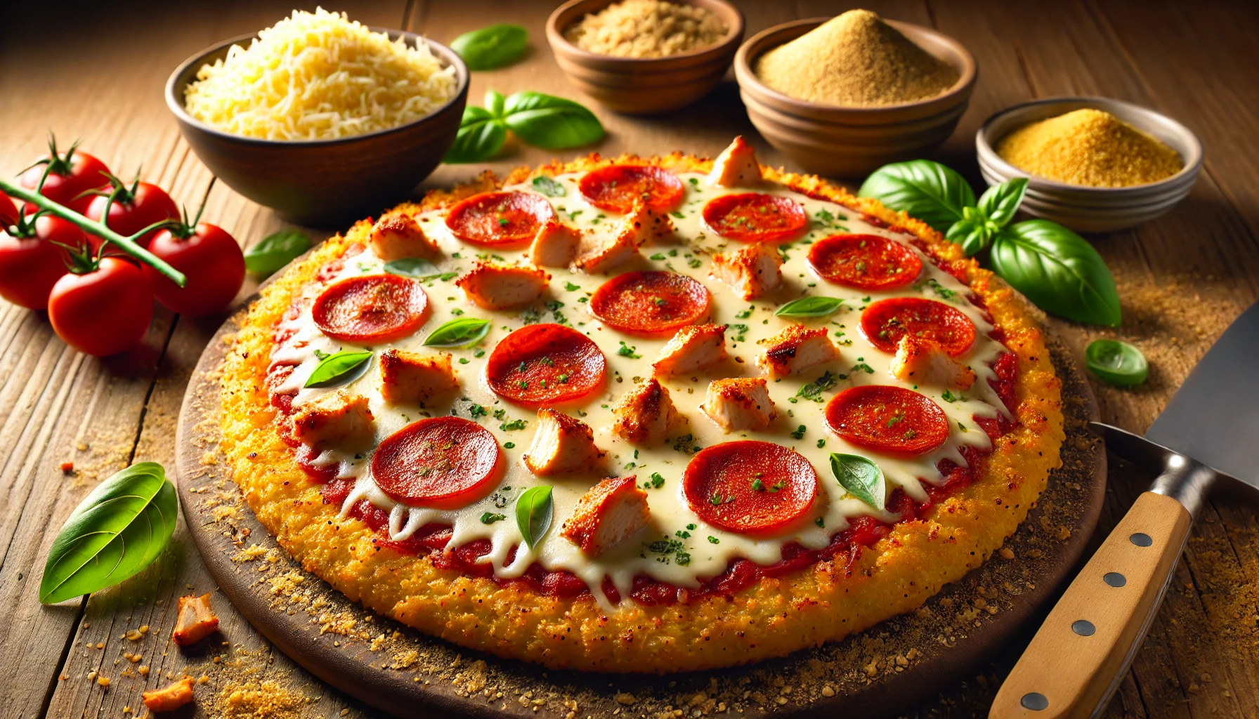 Keto Chicken Crust Pizza: The High-Protein, No-Carb Pizza You Need to Try!