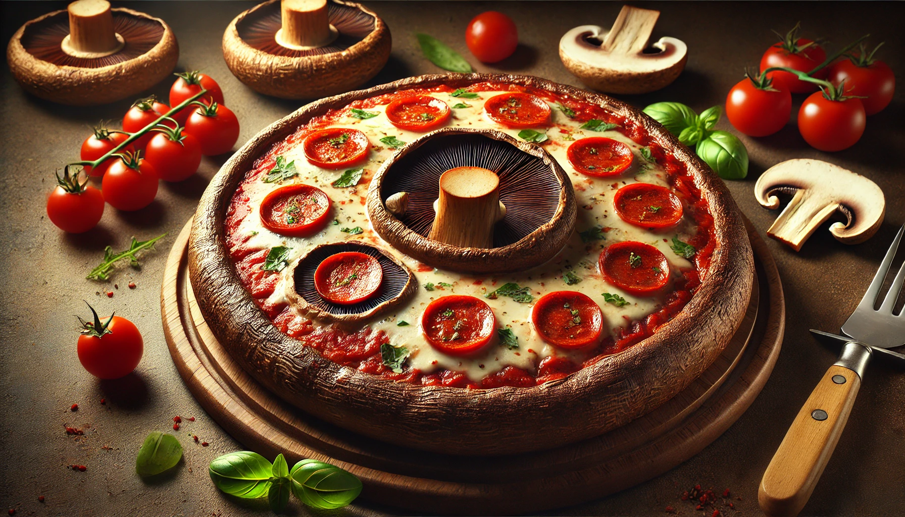 Portobello Mushroom Pizza: The Low-Carb, Personal-Sized Pizza Alternative!