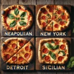 Regional Pizza Styles: Neapolitan vs. New York vs. Detroit vs. Sicilian